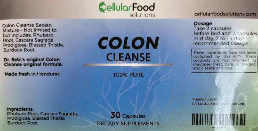 Dr. Sebi Colon Cleanse " Complete"