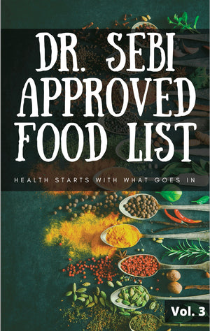 
            
                Load image into Gallery viewer, Dr. Sebi Approved Food List Vol 3
            
        